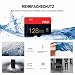 128GB Micro SD Karte Klasse 10 mit Adapter, 2er-Pack