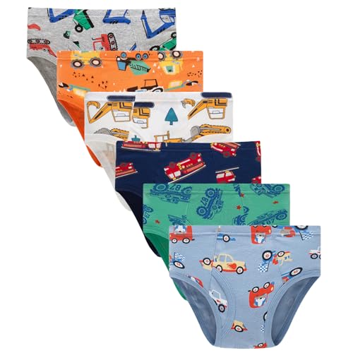 Image of Little Boys Briefs Dinosaur Shark Truck Space Toddler Kids Baby Underwear 6 /3-Pack