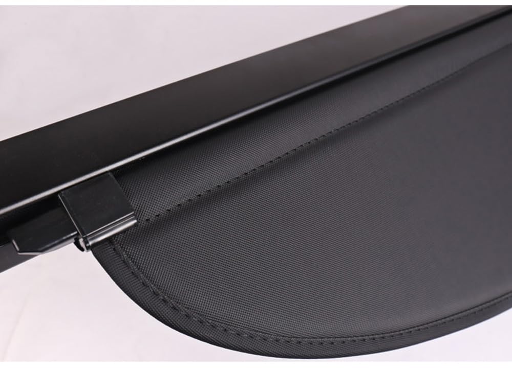 XENITE Coche Retráctil Cubiertas De la Carga Maletero Cubierta Cargo Cover para Volvo XC90 2016-2020 2021 2022 2023 2024 Protectora Interiores Almacenamiento Accesorios,Blackstyle