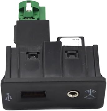Compatible For VW Golf 7 MK7 VII Passat B8 CarPlay Media AUX Switch MIB2 MDI USB AMI Adapter Plug Socket 5Q0035726E 5Q0 035 726 ECarplay