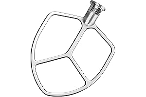 Flat Beater Paddle Attachment for KitchenAid 5-6 Qt Stand Mixers