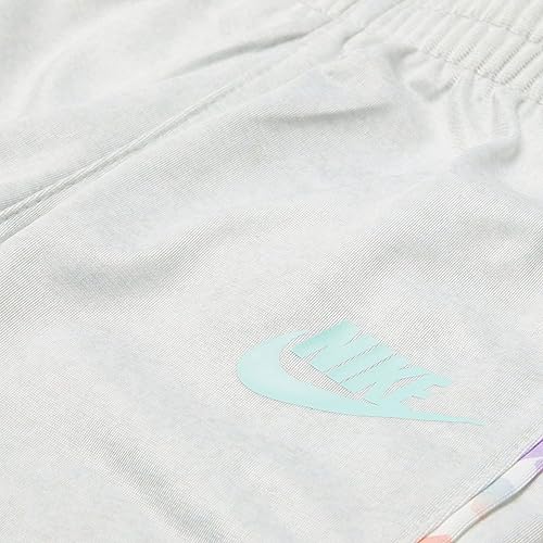 Nike Girl's Spot On Tricot Set (Little Kids) Light Smoke Gray Heather 6X Little Kid3