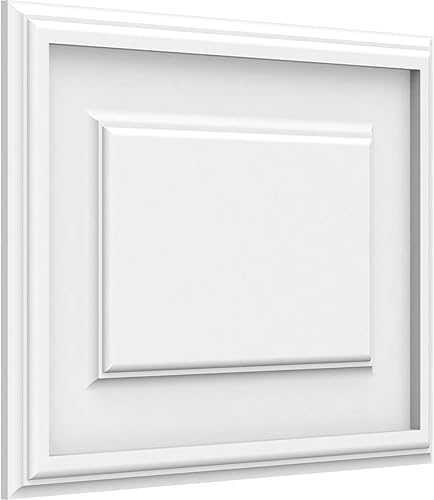 Ekena Millwork Panel de pared decorativo de 16 pulgadas de ancho x 12 pulgadas de alto x 58 pulgadas de alto