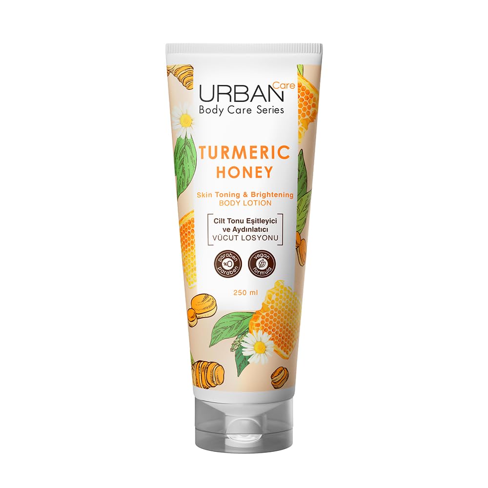URBAN Care Turmeric Honey Cilt Tonu Eşitleyici ve Aydınlatıcı Vücut Losyonu 250 ml