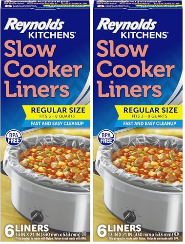 Reynolds Slow Cooker Liners 3-8 Quarts (12-Count)