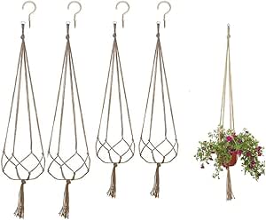 Ganci Murali Per Fioriere - 2 Pezzi In Metallo, Resistenti, Per Piante, Lanterne, Decorazioni Esterne - Foto 10