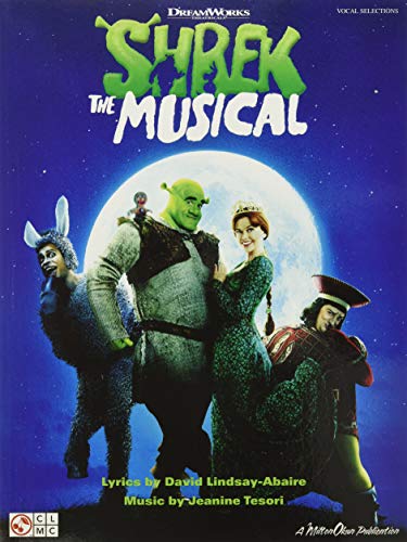 Shrek the Musical Piano, Vocal and Guitar Chords 1603781358 Book Cover