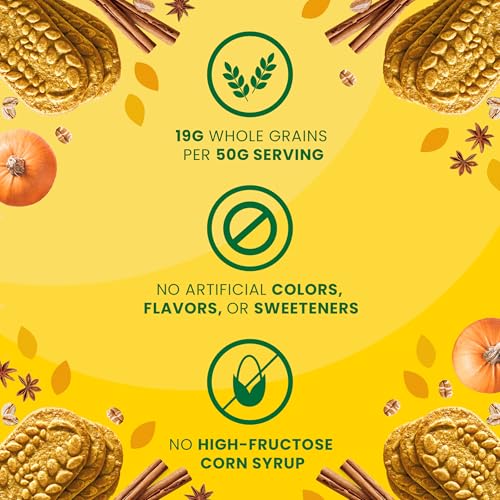 Image of belVita Breakfast Bars Biscuits, Pumpkin Spice, 5 Packs (4 Biscuits Per Pack)
