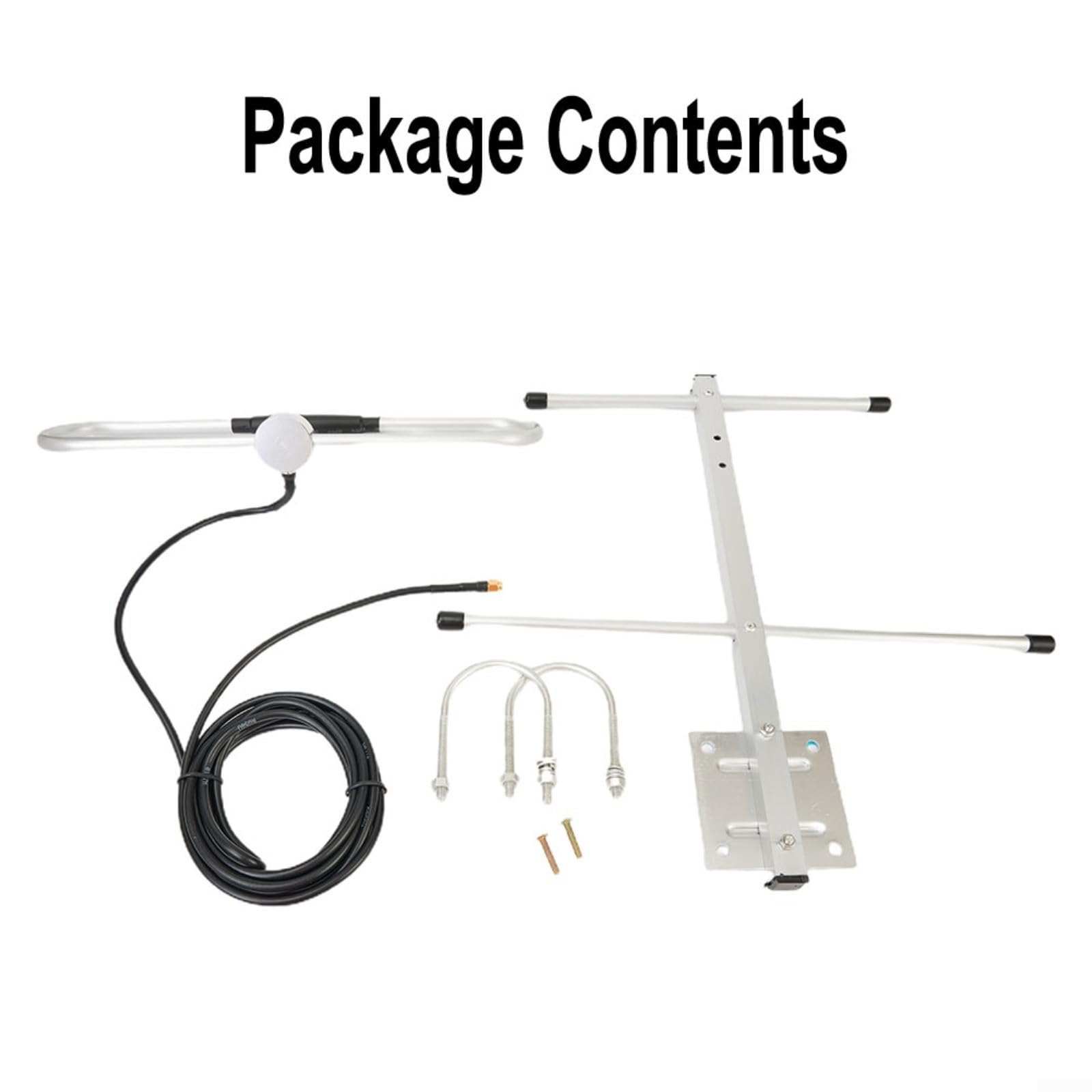 433Mhz para la ganancia direccional de la antena 6Dbi de Yagi, Uhf 423-443Mhz con para el macho de Sma y el cable Rg58 para la comunicación de larga distancia al aire libre