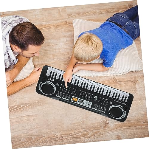 OFFSCH 61 Piano Électronique Portable pour Enfants Piano à Clavier pour Enfants Claviers Électroniques Piano pour Enfants Pianos Numériques Clavier Musical pour Jouet Musique - Les Beatles, Paul McCartney, John Lennon, RIngo Starr, George Harrison OFFSCH 61 Piano Électronique Portable pour Enfants Piano à Clavier pour Enfants Claviers Électroniques Piano pour Enfants Pianos Numériques Clavier Musical pour Jouet Musique – Image 5