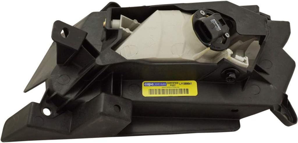 CarLights360: For 2010 2011 MAZDA 3 Fog Light Assembly Passenger Side | w/Bulbs | Replacement for MA2593119