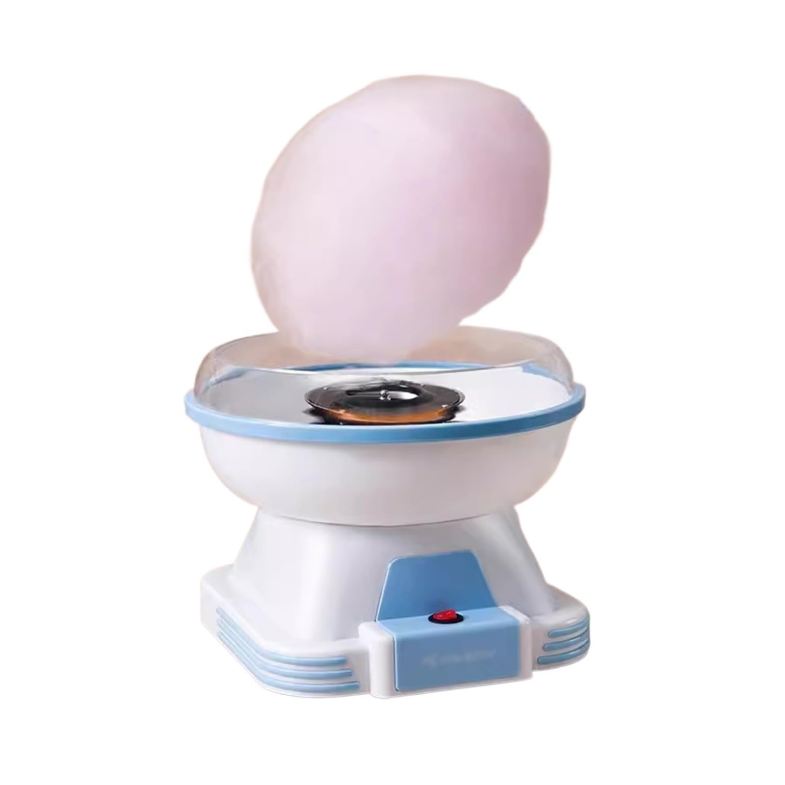 máquina de algodón de azúcar Máquina de algodón azúcar for Uso doméstico, máquina for Hacer Dulces Completamente automática, Mini Colores Hechos a Mano(Blue)
