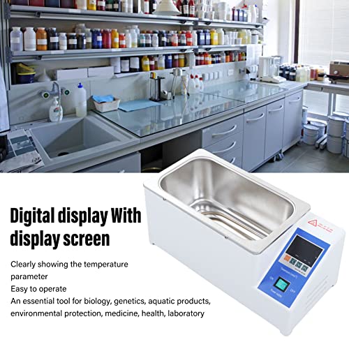 Bain-Marie Thermostatique de Laboratoire SEAFRONT 600W 2 Trous avec Minuterie Numérique 220V
