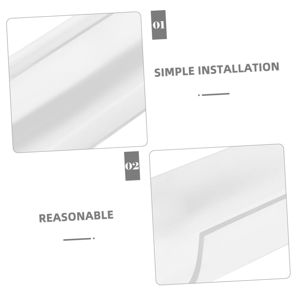 ABOOFAN 4piezas Mol Acrílico Para Pasteles Herramienta Esencial Para Hornear Para Repostería Casa Mantiene La Forma y Resultados Consistentes