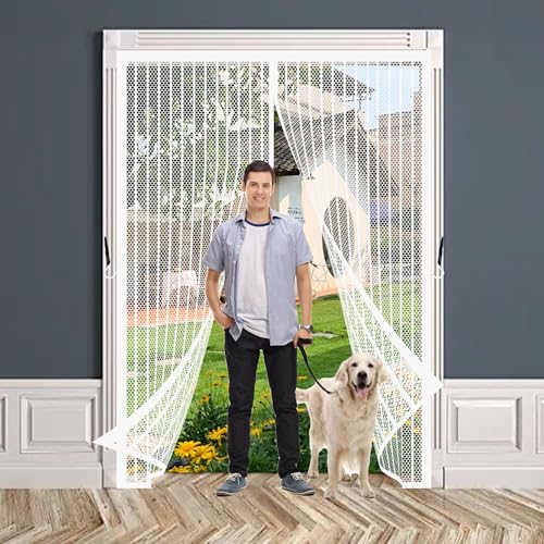 Moustiquaire aimantée pour stopper les insectes sans percer