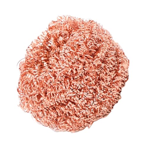 Generisch Bola de limpieza de puntas de soldador   Alambre de cobre para desoldar saliva, bola de alambre de acero resistente a altas temperaturas, herramienta de soldadura limpiador para reparación