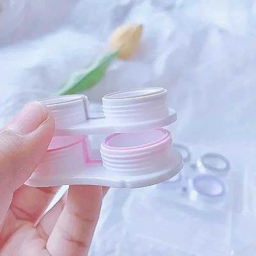 APZDFGIFCD Clear Contact Lens Case, Contact Lens Organizer Case with Carrying Travel Holder -10 Pack - Thumbnail 7