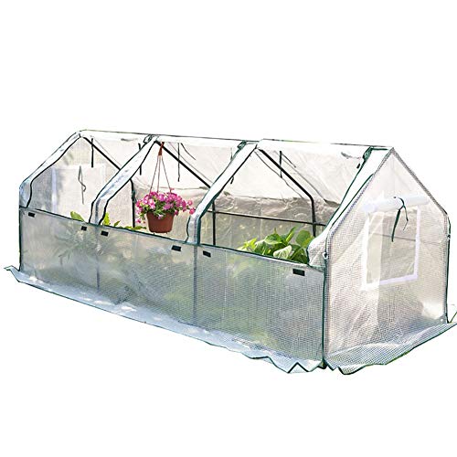 Preisvergleich Produktbild LQQ Tomaten tomatenhaus Große Tragbare Cloche Gewächshaus Tomaten Anbauhaus, Winter Treibhaus Obst / Gemüse Pflanzen / Blumen Gartenhaus, Quictent Wasserdicht
