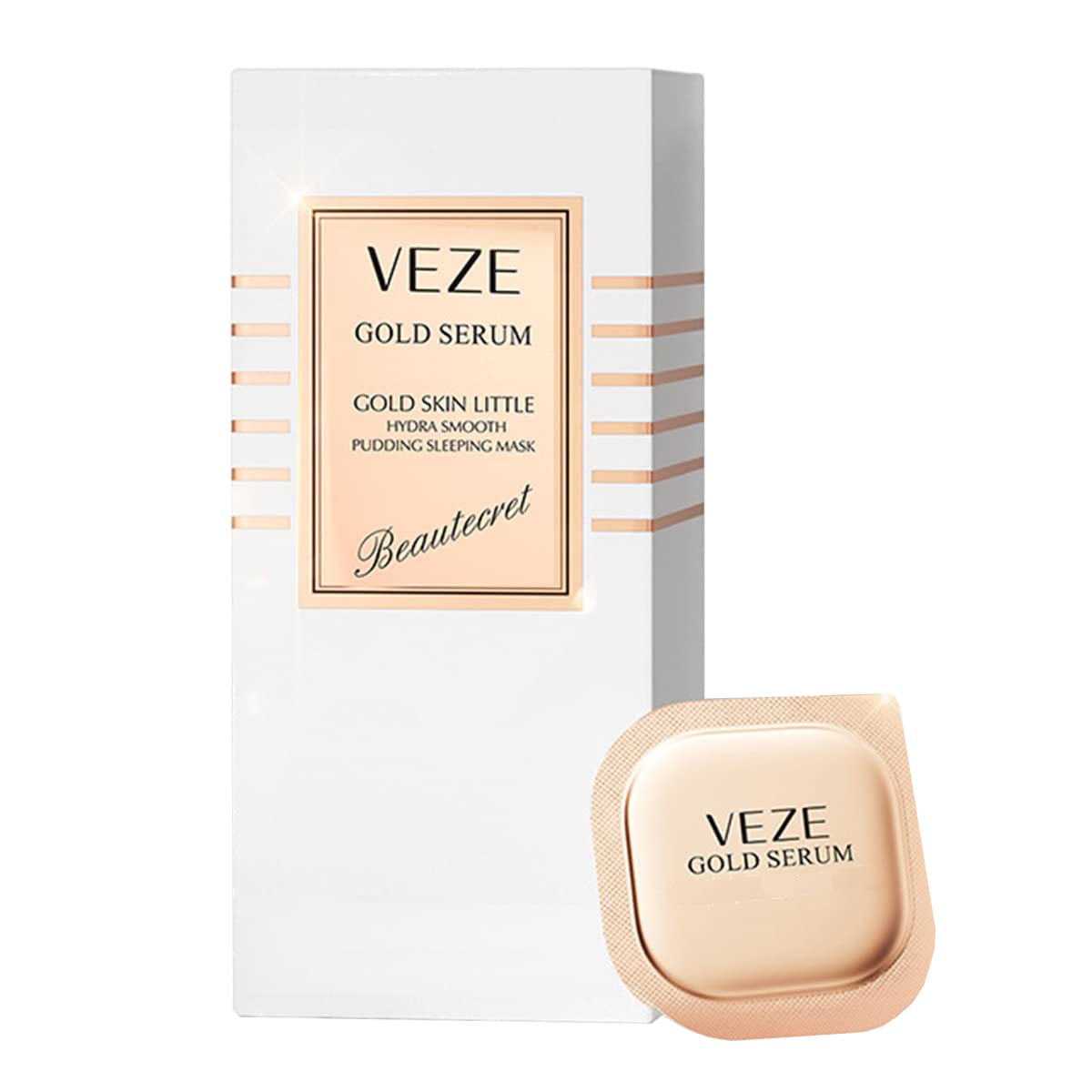 Amazon.com: VENZEN Gold Serum Hydra Smooth Pudding Sleeping Mask