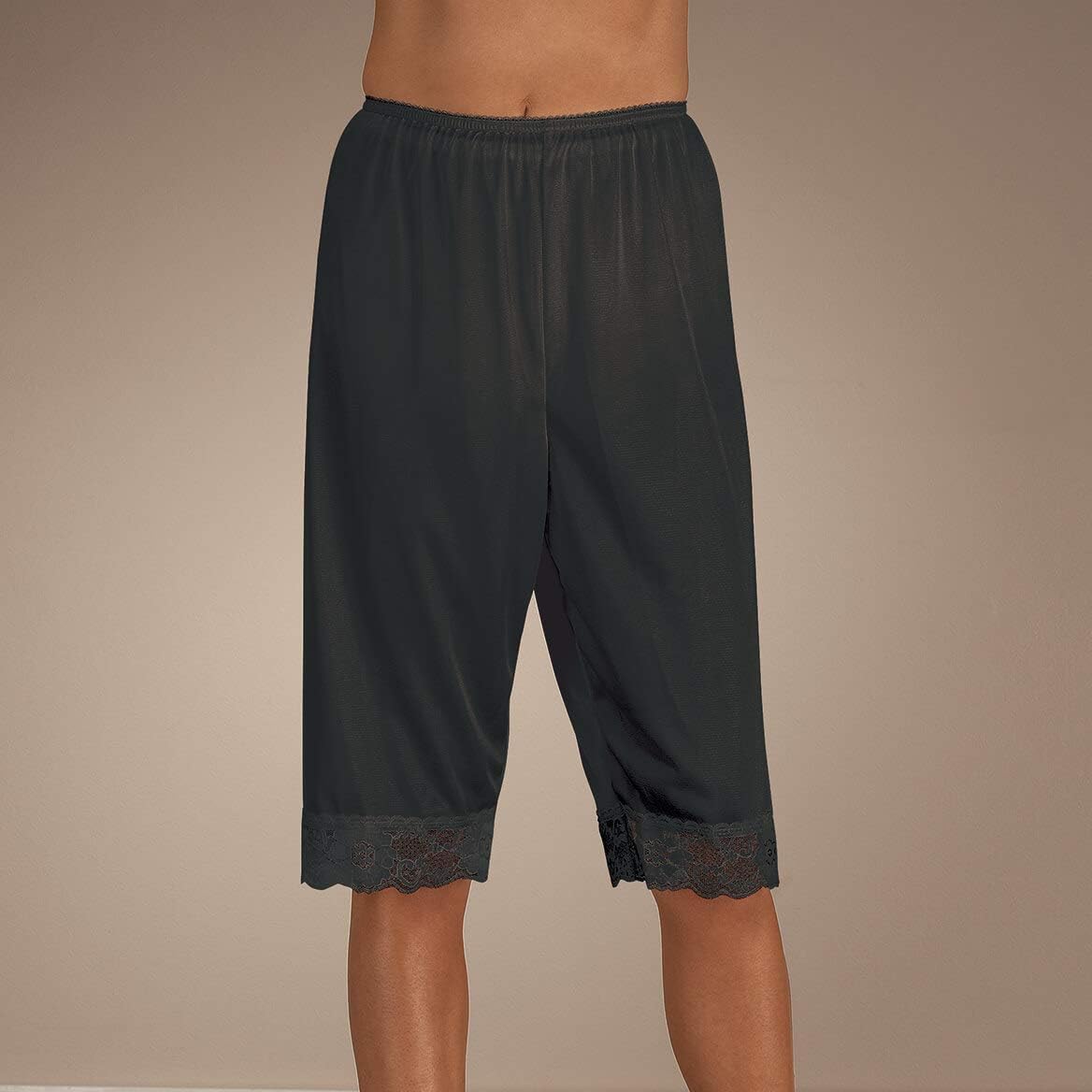 Miles Kimball Lace Trimmed Pettipant - Long - Image 2