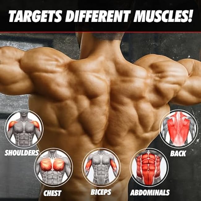 Pull Up Assistance Bands, Heavy Duty Assisted Pull Up Bands for Men & Women, Adjustable Resistance Aid for Chin-Ups, Strength Training, and Home Gym