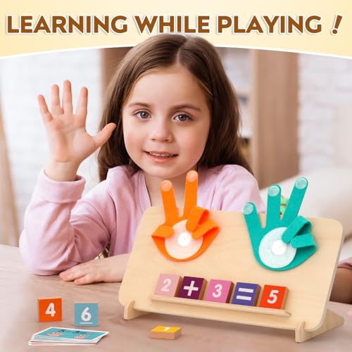 Preschool Learning Toys for Toddlers 2-4, Educational Math Manipulatives Number Counting Blocks for Kids, Montessori Toys for 3-5 Year Old Boys Girls Birthday Gifts - Image 8