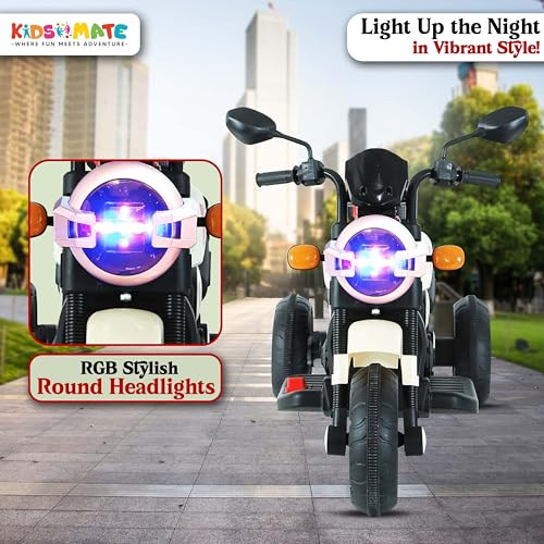 Kidsmate Store Kidsmate Ride Xtreme Electric Bike for Kids 6V - Image 7