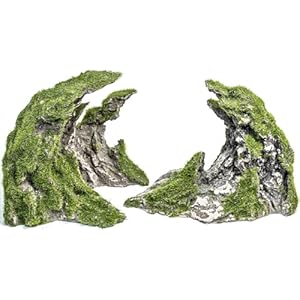 Fish Tank Accessories, Aquarium Decorations, Scenery, Rock Ornaments – Create Aquatic Beauty with Premium Aquarium Decorations,8.5″ W x 4.5″ H x 3.2″ D