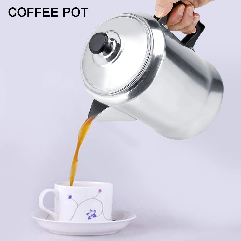 Cafetière Percolateur D'extérieur, Cafetière De Camping, Cuisinière, Bouilloire à Café Pour Feu De Camp, Ustensiles De Cuisine De Camping En Plein Air, Cabine