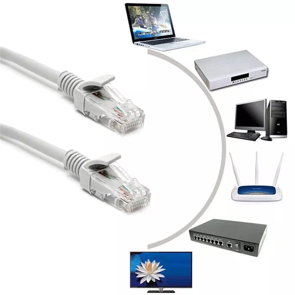 Ethernet Cable High Speed 5e RJ45 Network LAN Computer Router 10M