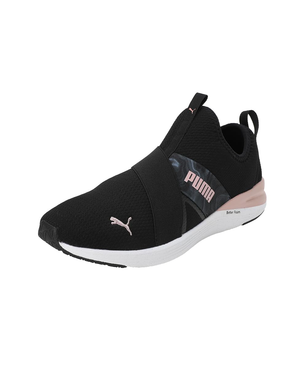 Puma Womens Better Foam PRL Slip Marb Wn Black-Future Pink-White Running Shoe - 5 UK (37907101) (B0C3YLLTSR) Amazon Price History, Amazon Price Tracker