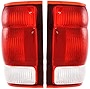 For 2000 Ford Ranger Pair Rear Tail Lights Driver and Passenger Side Assembly Unit FO2800149 FO2801149 - replaces YL5Z-13405AA YL5Z-13404AA