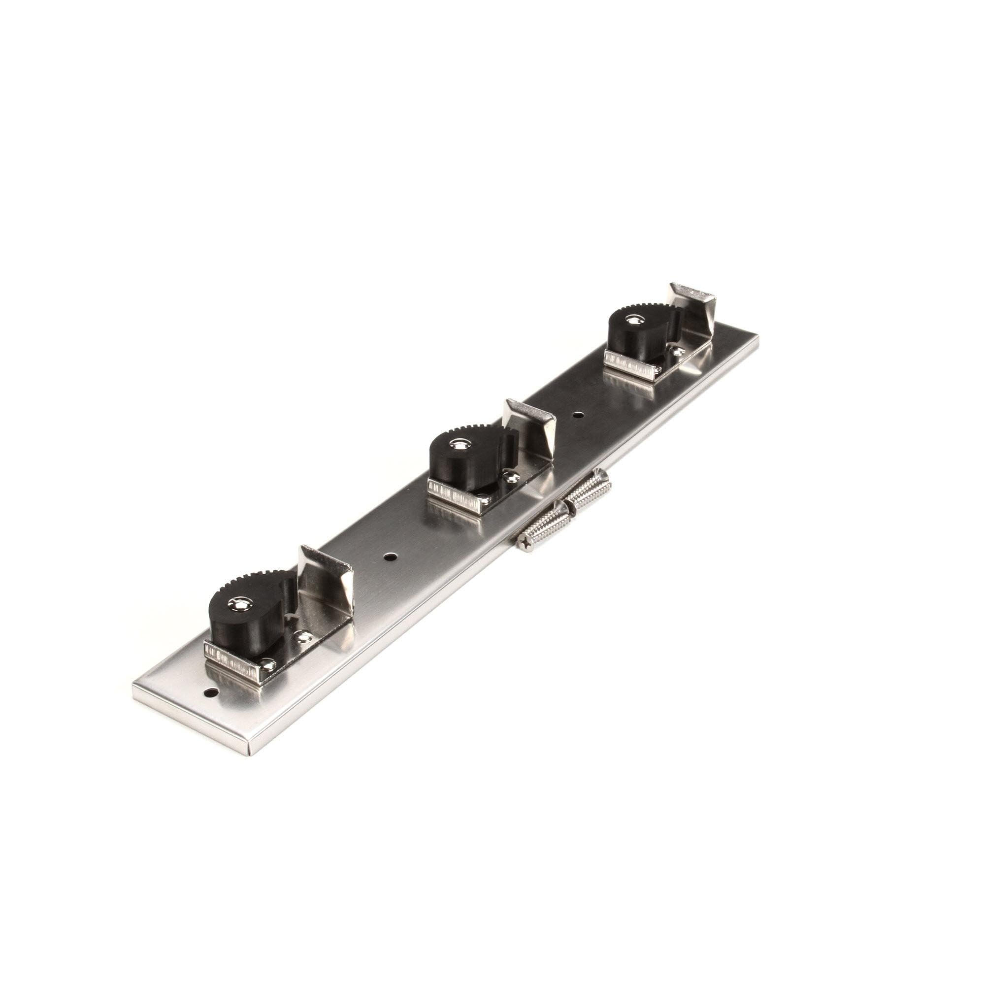 T & S Brass b-0653 Mop Hanger, stainless steel, spring-loaded Rubber Grips by T & S Brass