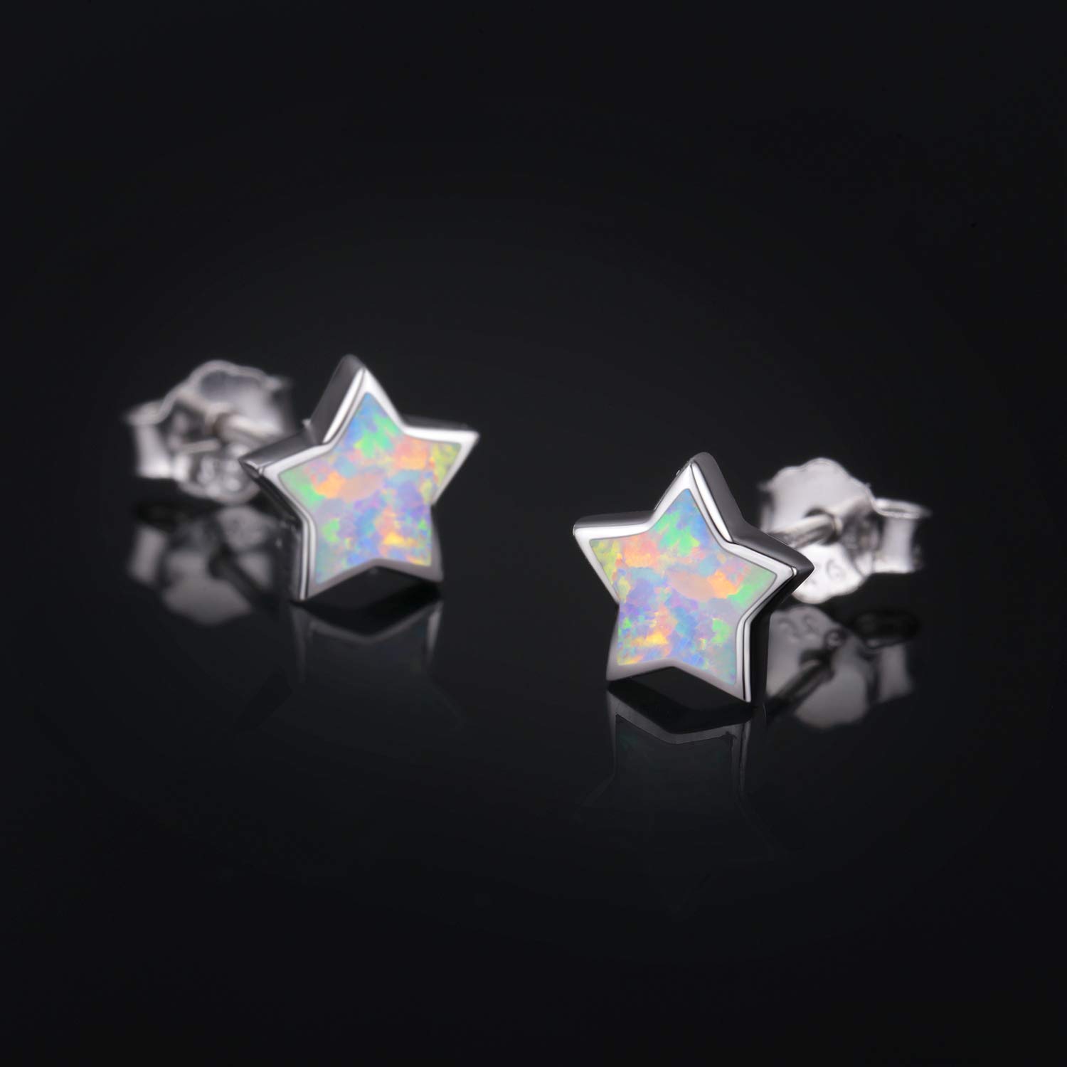 Orecchini da ragazza in argento Sterling 925, ipoallergenici, regalo per donne e bambini