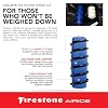 Firestone Airide 4186 Coil-Rite Rear Air Springs Kit fits 2008-2014 Suburban Tahoe Yukon Escalade ESV EXT | 5-25 PSI | 1,000 lbs Load Capacity | No Drill Installation