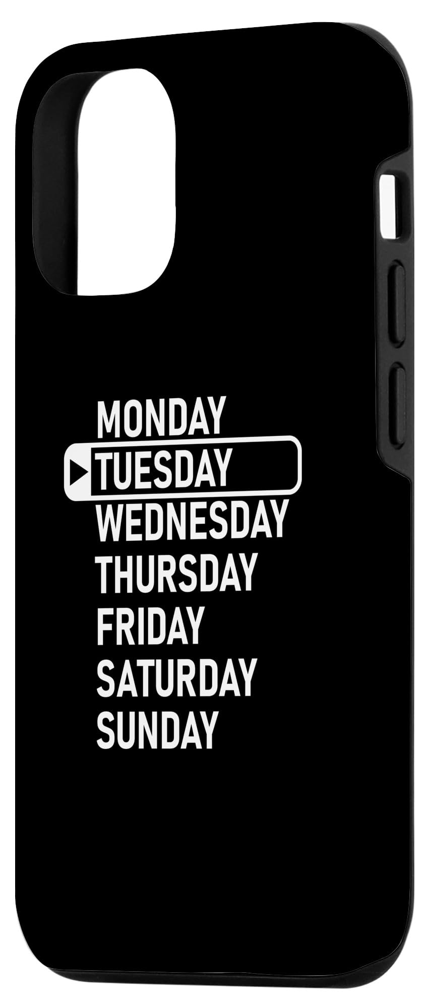 Amazon.co.jp: iPhone 15 TUESDAY 火曜日 英語 平日 曜日 日 かようび