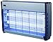 Produktbild Insektenvernichtrer aus eloxiertem Aluminium mit ABS Seitenteilen - zum Aufstellen oder Aufhängen, Radius ca. 150 m², Gitterspannung 2000~2500 V, XTRA PREISWERT / 63,5 x 9 x 36 cm