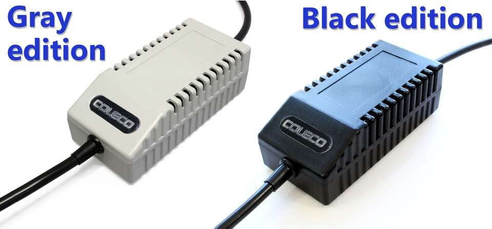 ColecoVision PSU Modern Grey EU - Bloc d'alimentation de rechange pour ColecoVision - Prise européenne