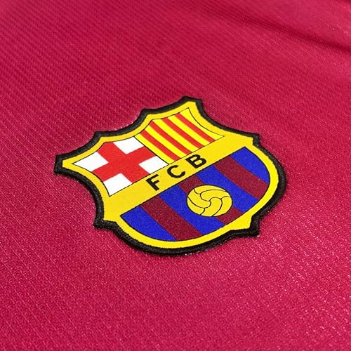 JYC CREATIVE Camiseta de Barcelona Primera Equipación Temporada 24/25 - Equipación Oficial Fútbol Barcelona - Tejido Suave y Cómodo - Adulto - Unisex (FR/ES, Letras, XL, Regular, Regular, Camiseta)