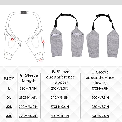 Image of Dog Recovery Suit for Front Legs, Dog Recovery Sleeves After Surgery with Elastic Band, Soft Protective Elbow Braces for Medium Large Dogs, Cone Collar Alternative to Stop Licking Leg Wounds,Grey,XL
