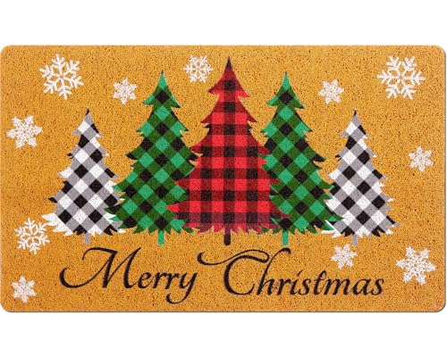 Mindsoft Welcome Peasants Cat �h�A�}�b�g �ʔ��� �u���b�N �h�A�}�b�g ���O �h�A �t�����g �h�A ���O �Q�� �z�[�� ���� �z���f�[ �f�R���[�V���� 18 x 30�C���` (�i�q�Ȃ̃N���X�}�X�c���[)