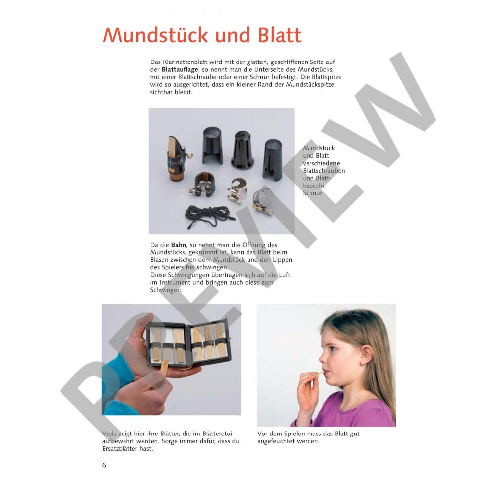 Starterset: Die fröhliche Klarinette Band 1 und Das fröhliche Weihnachtsliederheft (Klarinette) — von Rudolf Mauz — Schott Music + Pflegetuch aus Mikrofaser