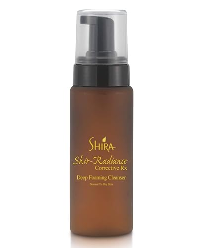 Shira Shir-Radiance Corrective RX - Jabón facial de espuma profunda para piel equilibrada, brillo de la piel, limpieza profunda de poros para piel