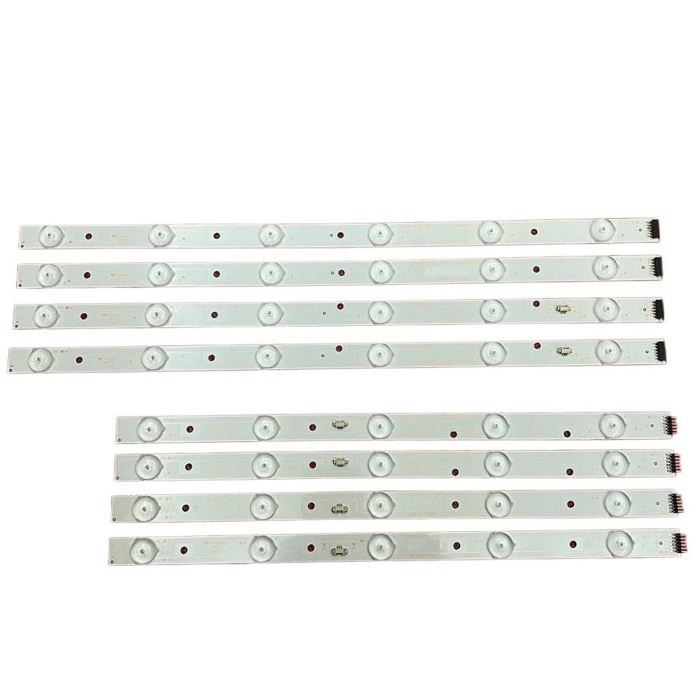 LOCLPCKGYA LED Backlight Strip Bar Fit For JVC LT-39M640 LE39PUV3 39DU3000 MTV-4029LTA2 LED39D11-ZC14-05/02/03/04/01 30339011206 30339011208(2set For 2 TV)