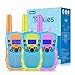 Walkie Talkie 3 Pack Niños Selieve Juguetes para Niños Niñas de 3-8 Años 3 KM de Largo Alcance con 8 Canales, Regalos para Niños o Niñas Adolescentes de 5 a 12 Años (Naranja)