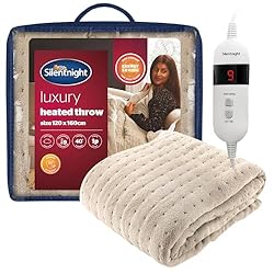 Silentnight Comfort Control Heated Throw Blanket