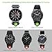 [6-Pack] Protector Case Compatible with Samsung Galaxy Watch 46mm and Gear S3 Frontier (Not Fit for Galaxy Watch 4 Classic 46mm), Soft TPU Plated Cover Bumper Smartwatch Accessories