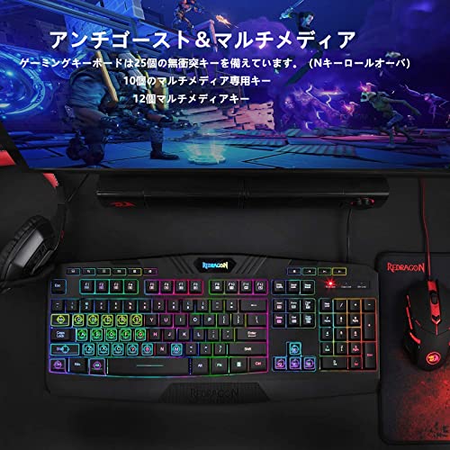 Redragon『S101GamingKeyboardandMouseCombo』