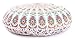 Aakarshan 32" Puff Brown Red Mirchi Mandala Floor Pillow Cushion Seating Throw Cover Hippie Decorative Boho This is a Cover only