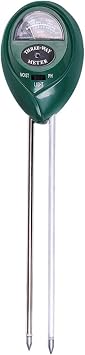 Soil Hygrometer, Soil Tester Potted Plant Water Moisture Detector Soil Humidity Meter Gardening Agriculture Soil PH Tester